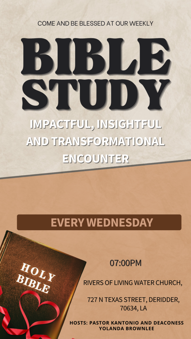 Church bible study